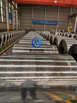 1219 mm breedte gechromeerde zinkcoating gegalvaniseerde stalen spoel voor dakplaten
