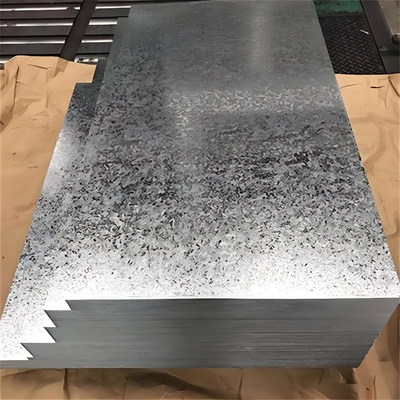 Gewone Spangle GI-plaat 0,4-3,0 mm Dik gegalvaniseerd staalplaat Metalen voor de vervaardiging