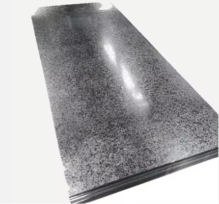 Reguliere Spangle GI-plaat Dikte 0,12 mm-2,0 mm Voor de vervaardiging Goedgekeurd door ASTM, JIS, IOS