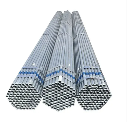 Hot Dip gegalvaniseerd zachte stalen buis Veel gebruikt in de bouw Dikte 0,8-5 mm