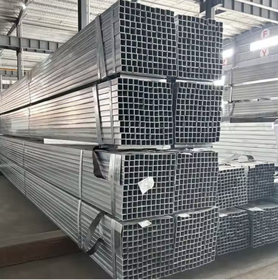 Q235 38 mm dikte gegalvaniseerde doosbuizen met ERW-techniek