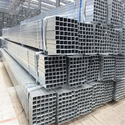 St37 200 mm dikte gegalvaniseerde vierkantbuizen voor speciale buizen beschikbaar
