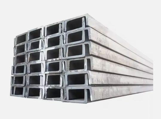 BS DIN Standaard U-vormige roestvrijstalen kanaalplaat Metalen C-kanaal